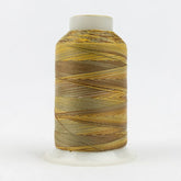 Thread - Lint-Free Cotton - Silco™ 35Wt - SCM25 - Gold/Brown - 700m/766yd